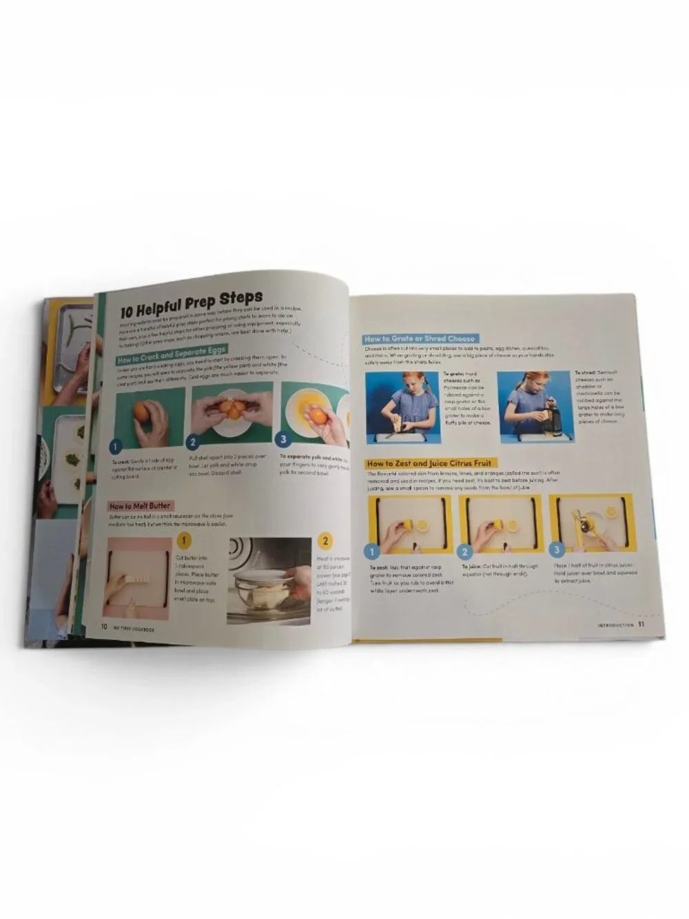 My First Cookbook America's Test Kitchen Kids Hardcover Recipe Book